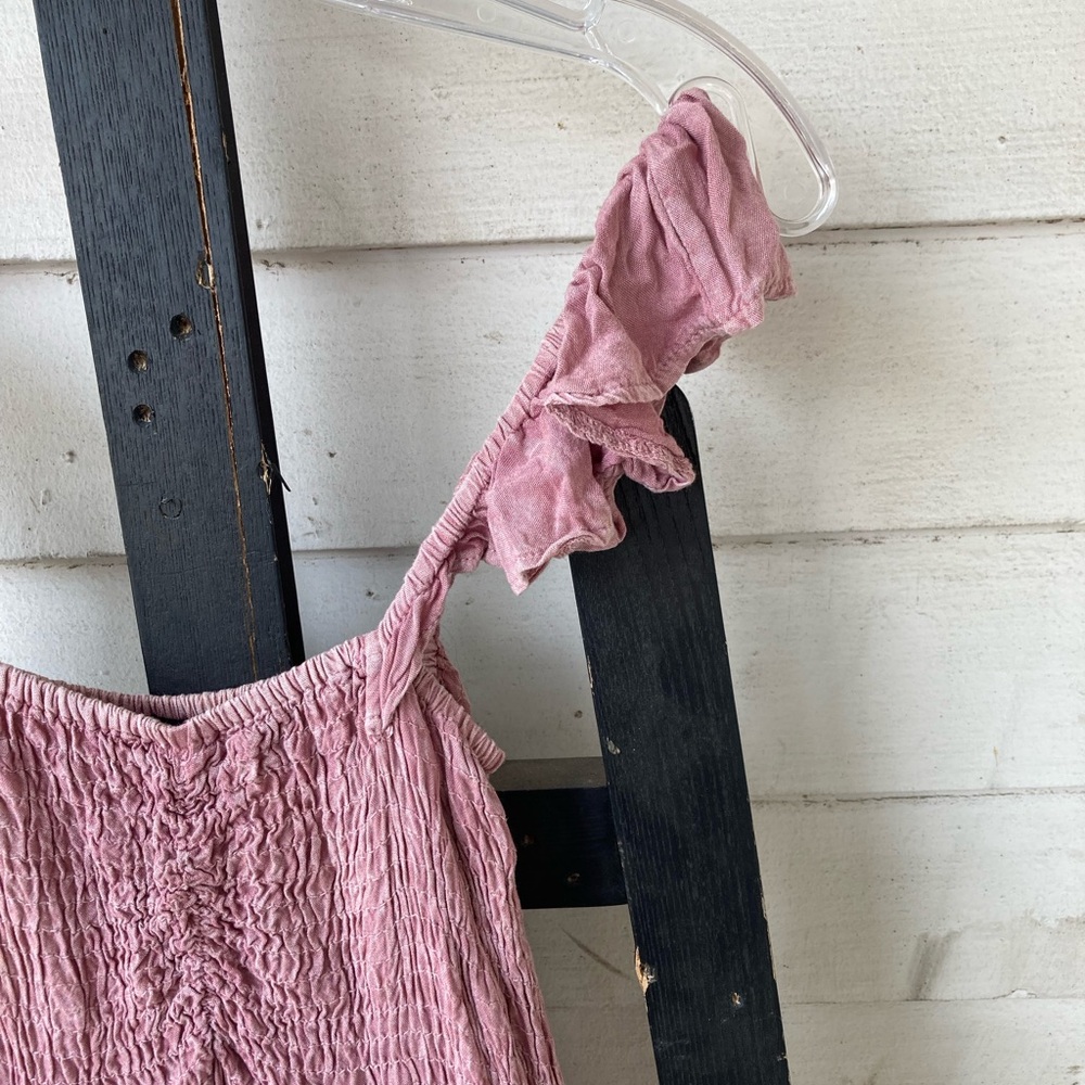 Pink Ruffled Fairy Dress